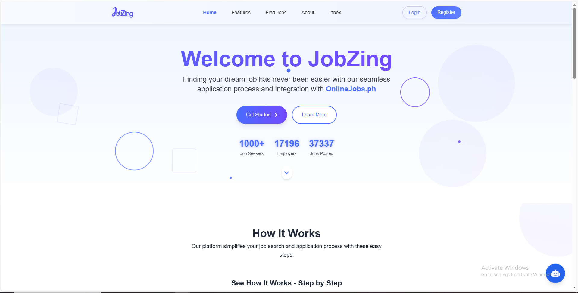 JobZing App